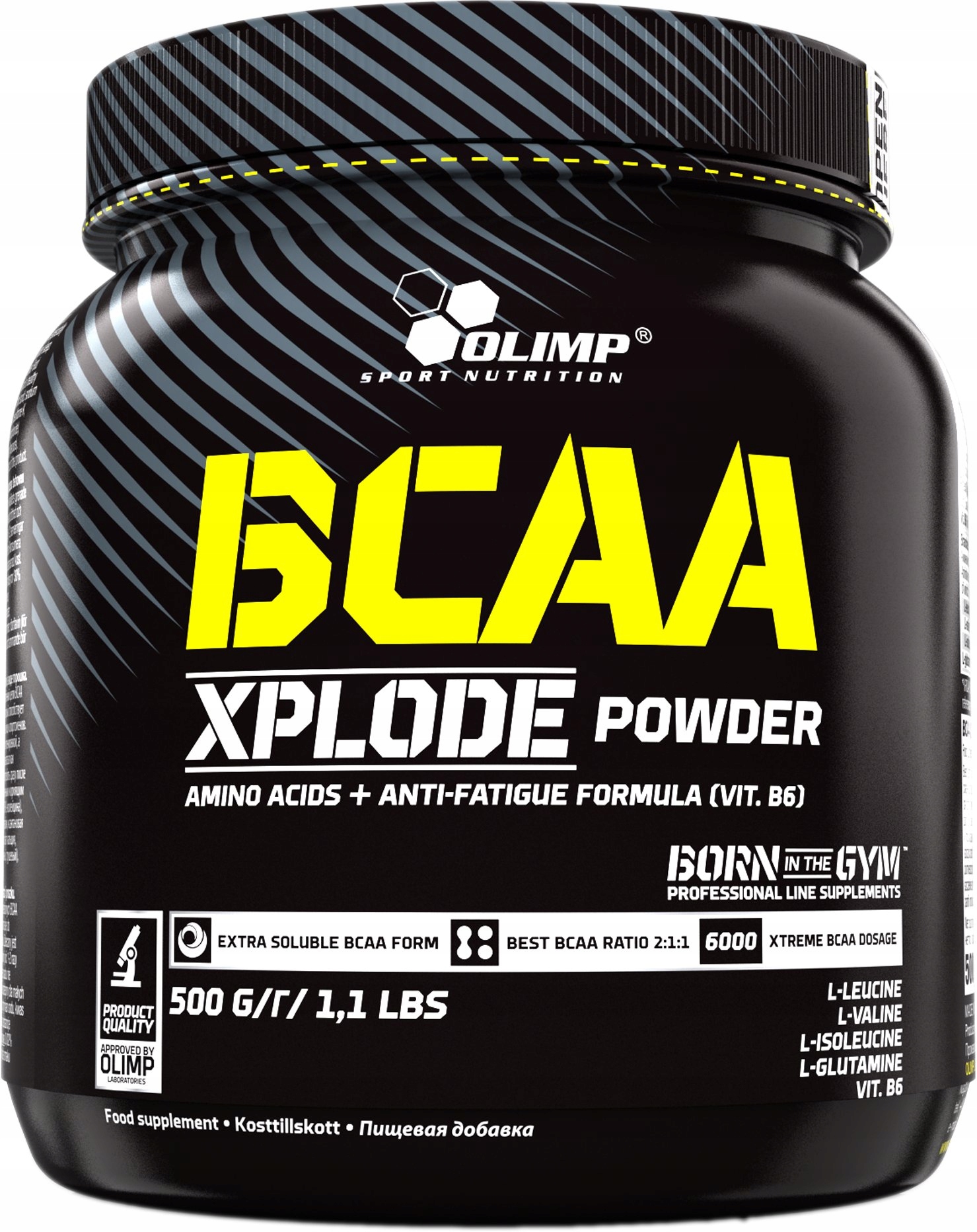 Aminokyseliny - OLIMP BCAA XPLODE POWDER 500 G Truy