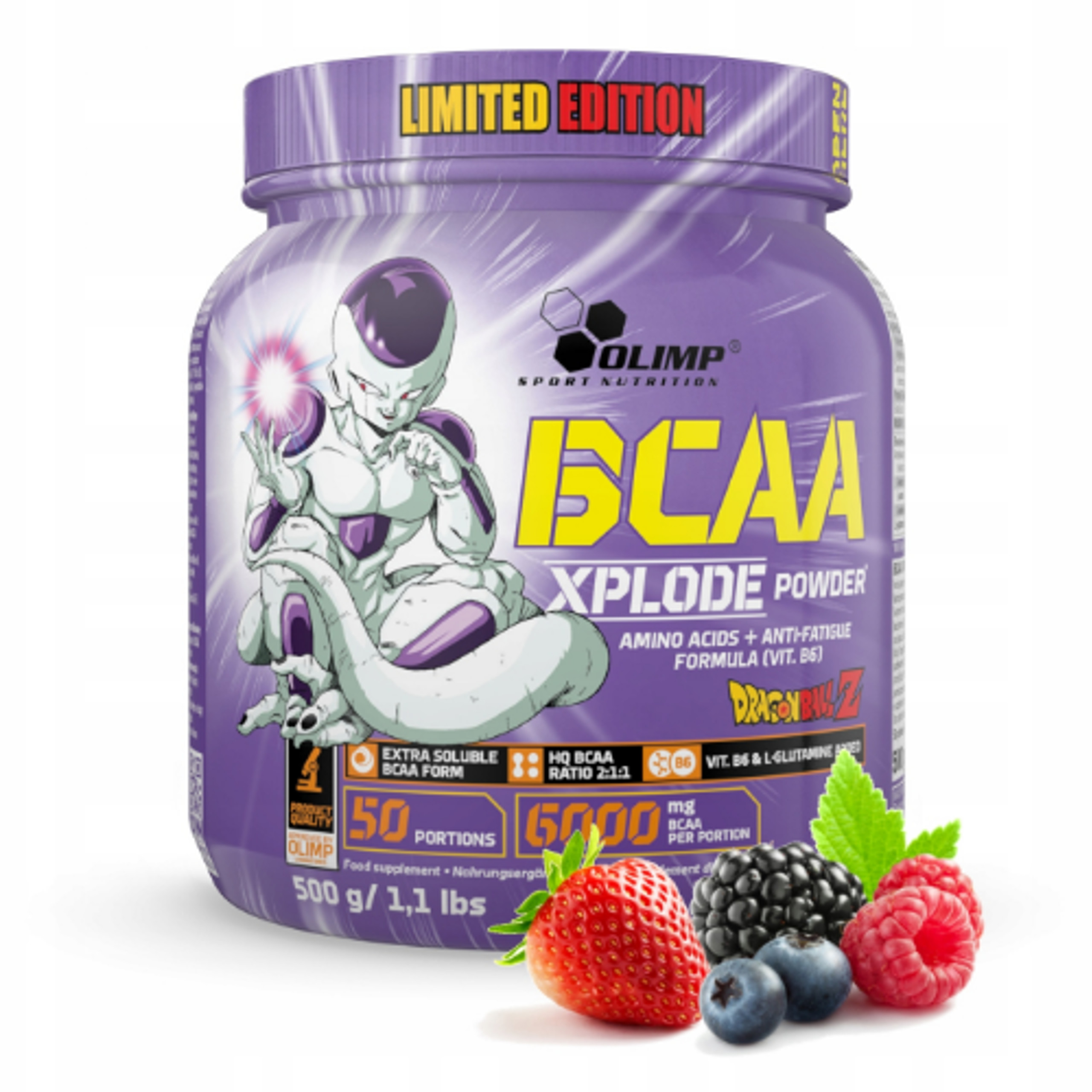 Aminokyseliny - OLIMP BCAA XPLODE PRÁŠOK 500g Aminokyseliny GLUTAMÍN