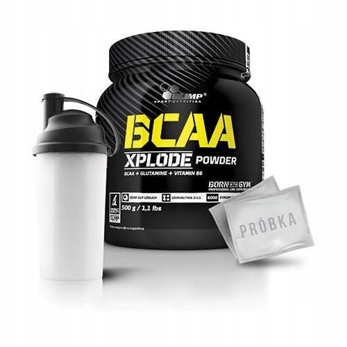 Aminokyseliny - Olimp BCAA XPLODE 500g aminokyseliny + Shaker Ananás