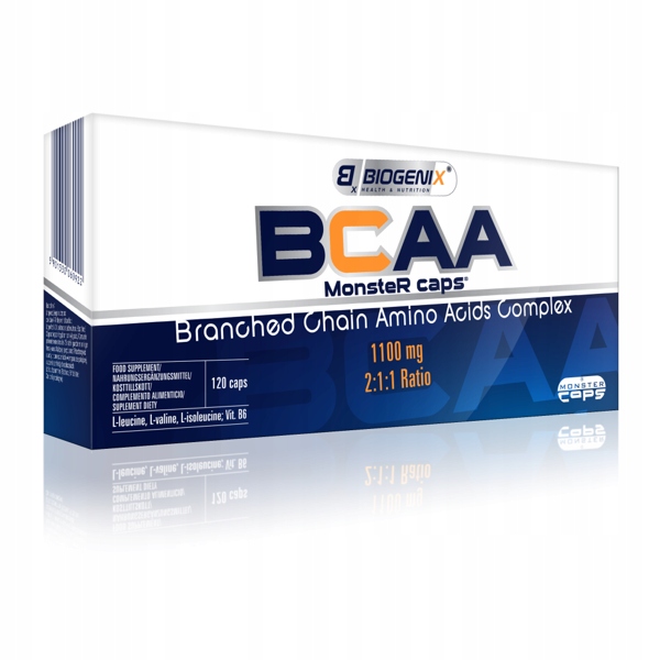 Aminokyseliny - Olimp Boogenix BCAA Monster 120Kaps aminokyseliny
