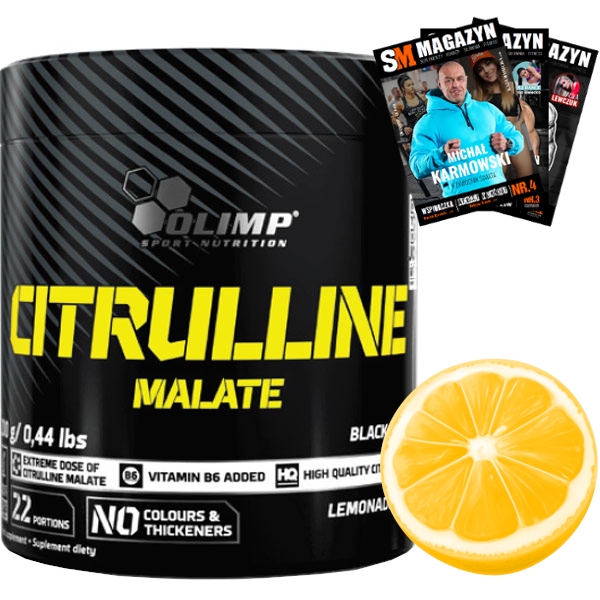 OLIMP CITRULLINE MALATE 200 G CITRULINE APPLE MATE