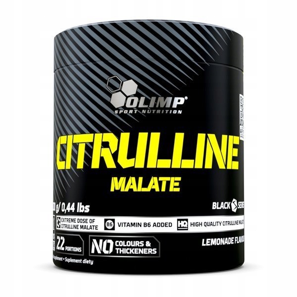 OLIMP CITRULLINE MALATE 200g SILA ČERPADLA JABLKA