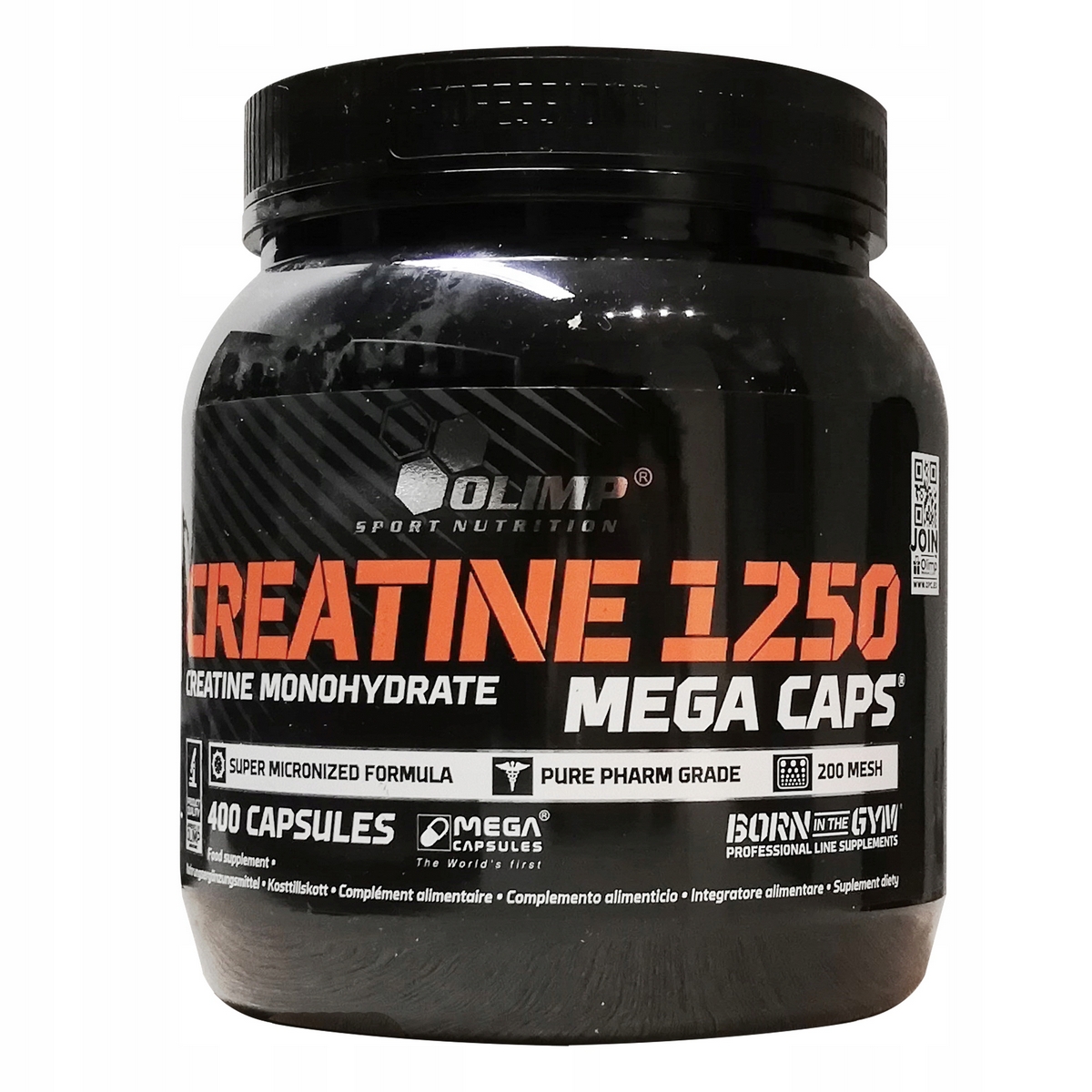Kreatín - Olimp Createine 1250 400K Kreatín Monohydrátové čerpadlo