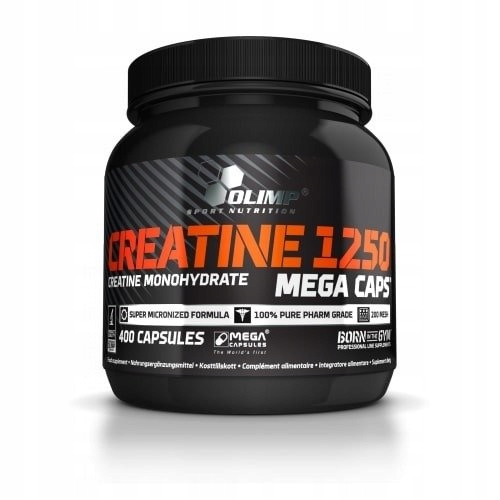 Kreatín - Olimp Createine 1250 MEGA 400 CAPS CHARTINE MONO