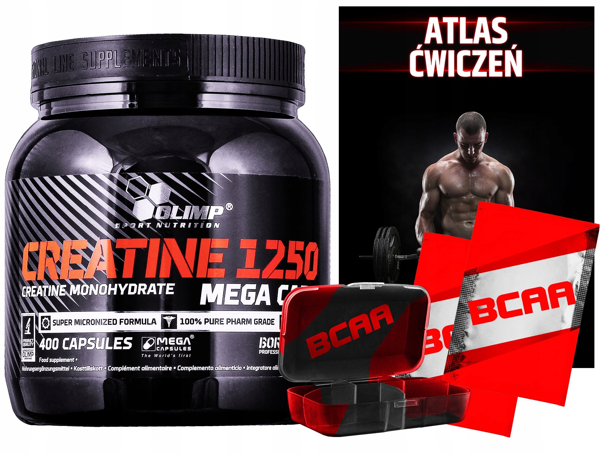Kreatín - Olimp Createine MC 400K Kreatín Mono Pure Micro PR