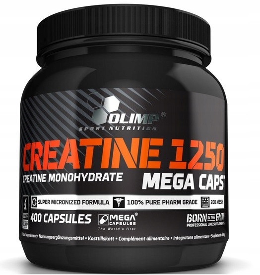 Kreatín - OLIMP CREATINE MONOHYDRATE CREATINE 1250 MG 400KAP