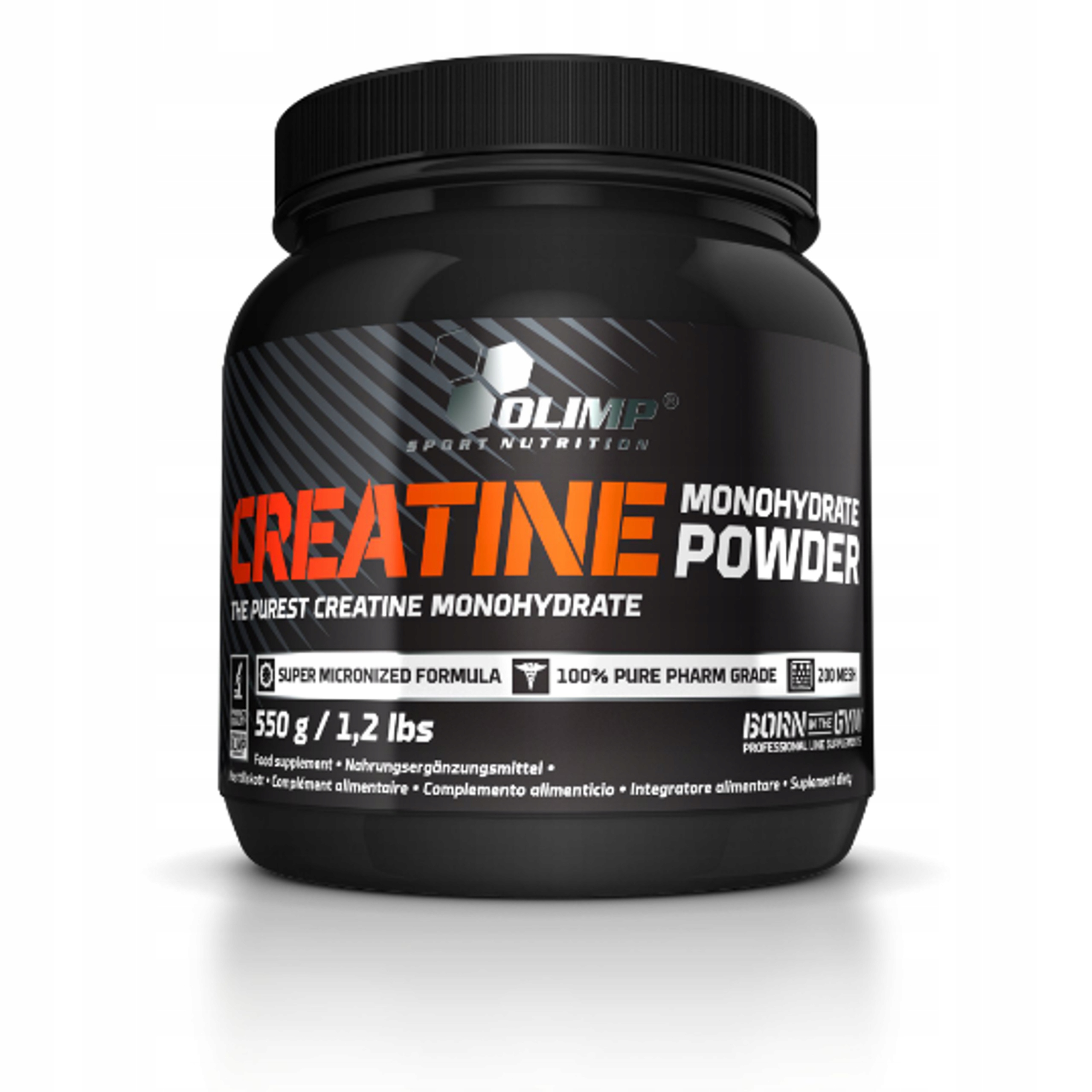 OLIMP CREATINE MONOHYDRATE PRÁŠOK 550g CREATINE