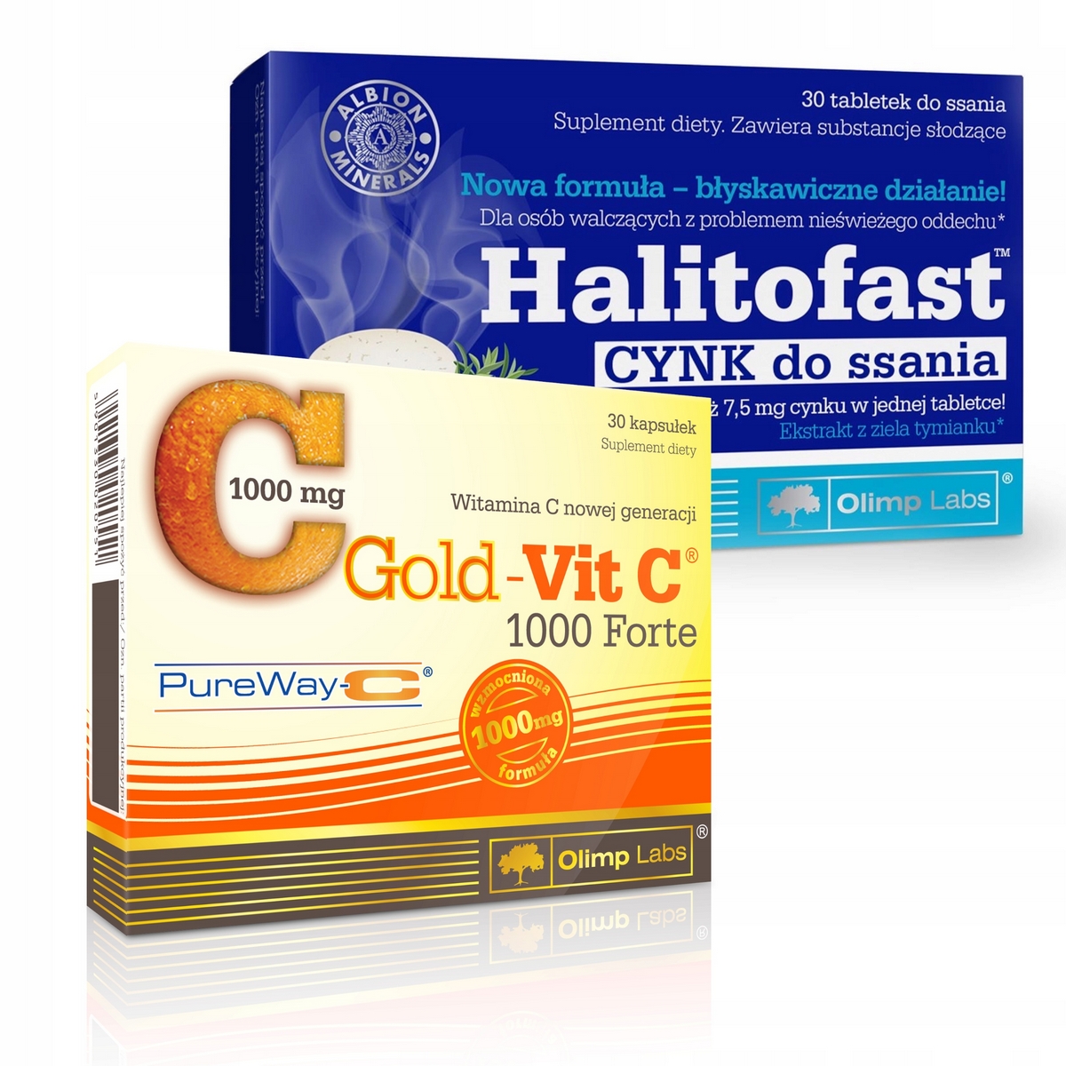 OLIMP ZINC PRE SAKÝ HALLITOFAST 30TAB + VITAMÍN C