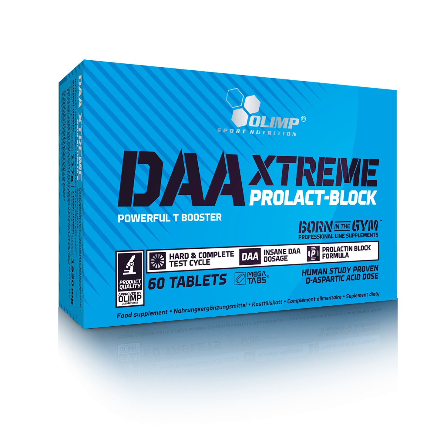 Testosterón - OLIMP DAA XTREME PROLACT-BLOCK 60 BOOSTER tabliet