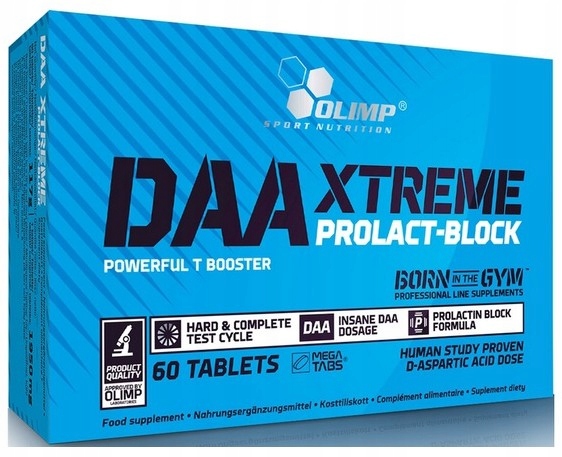 Testosterón - Olimp Daa Xtreme Prolact Block 60t Testosterón ZMA