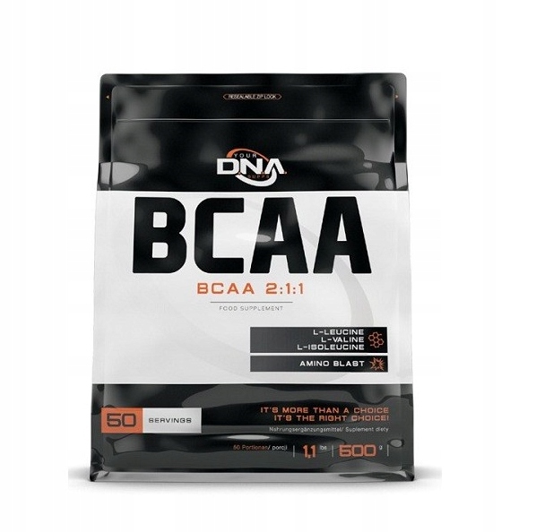 Aminokyseliny - Olimp DNA BCAA 2: 1: 1 500g citrónové aminokyseliny