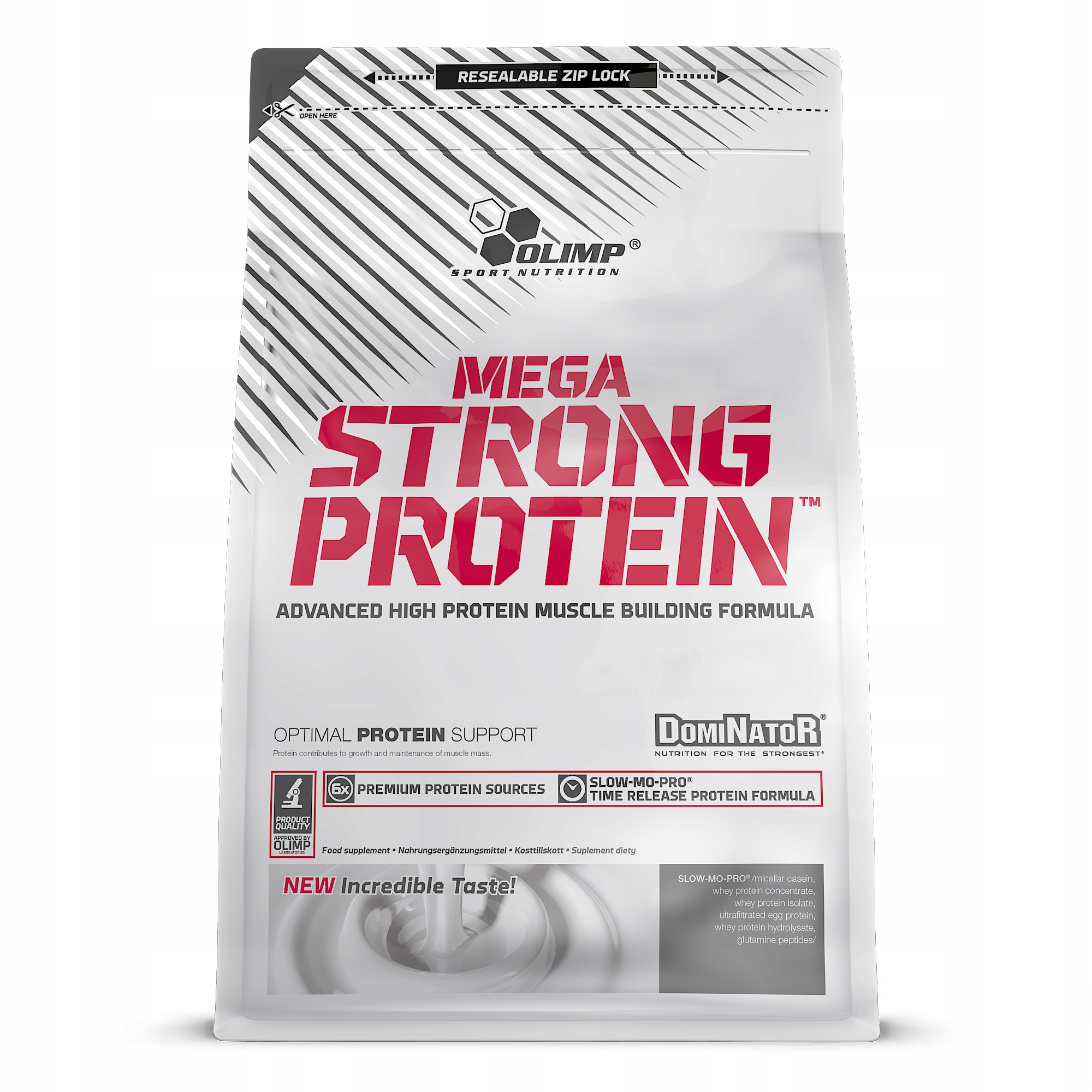 Proteín - Olimp Dominator Mega Silný 700g Swereh WPI proteín