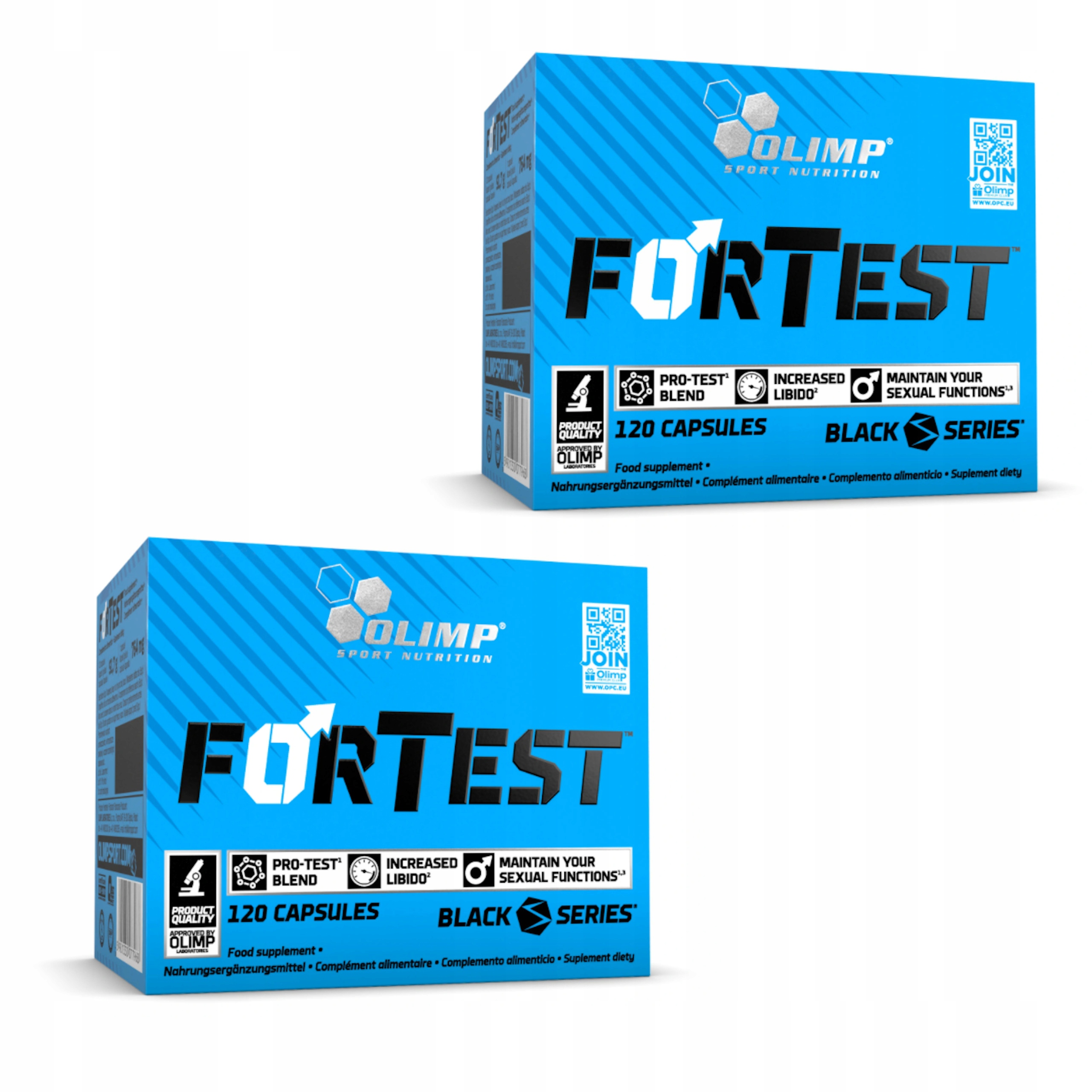 Testosterón - OLIMP FORTUST 2X120 = 240K MAAKA TESTOSTRONE libido