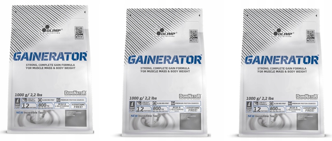 Gainer - OLIMP GAINERATOR 3x1000g AKCIA !!!!
