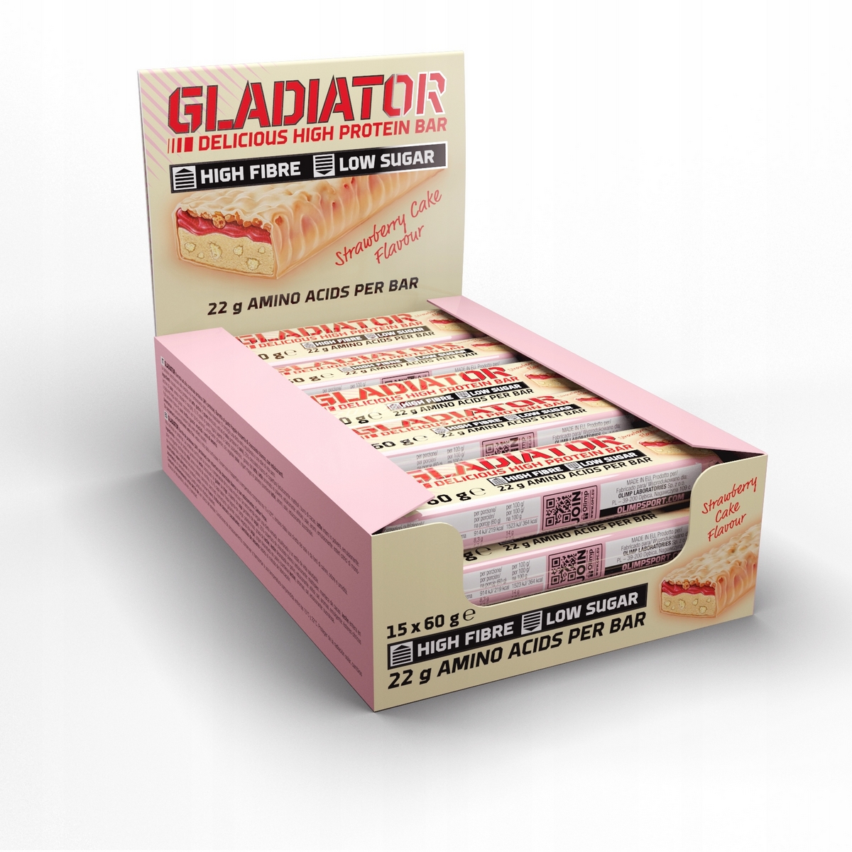 OLIMP Gladiator Biton Bieline Protein Bar Bar Bar