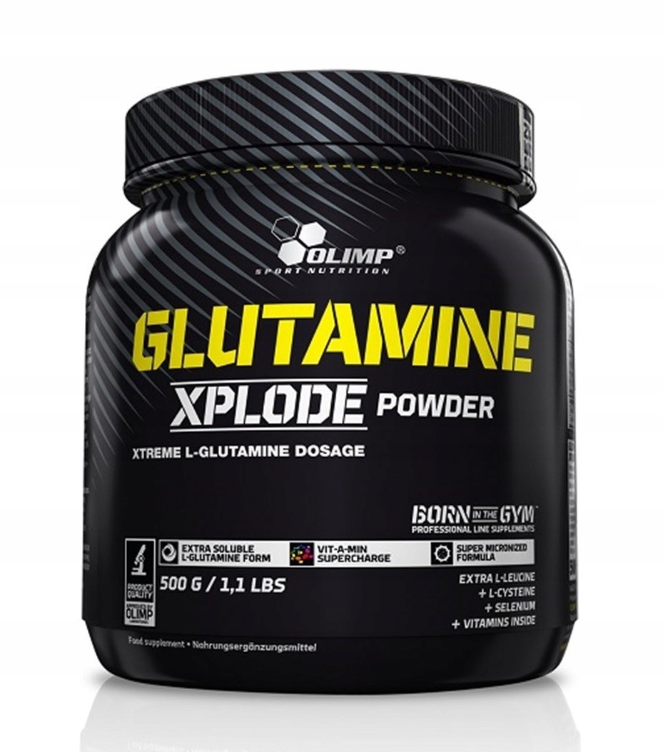 Aminokyseliny - OLIMP GLUTAMINE XPLODE 500 g GLUTAMINE AMINO