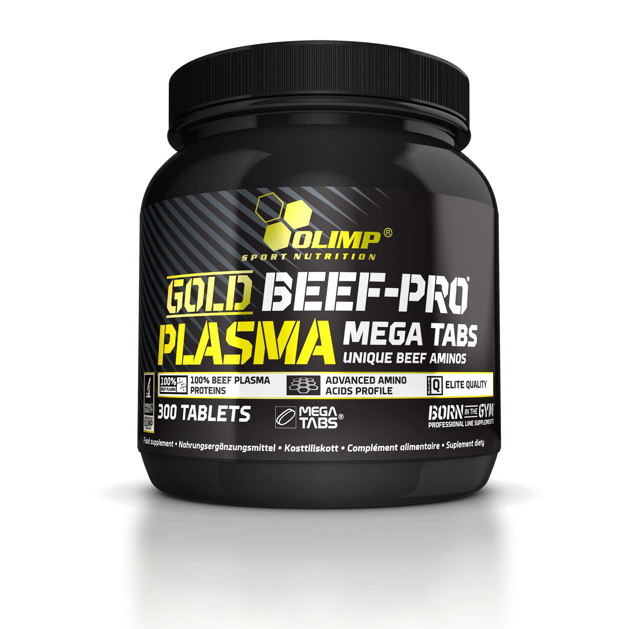 Aminokyseliny - Olimp Gold Beef-Pro Plazmové mega Tabs 300 tabliet