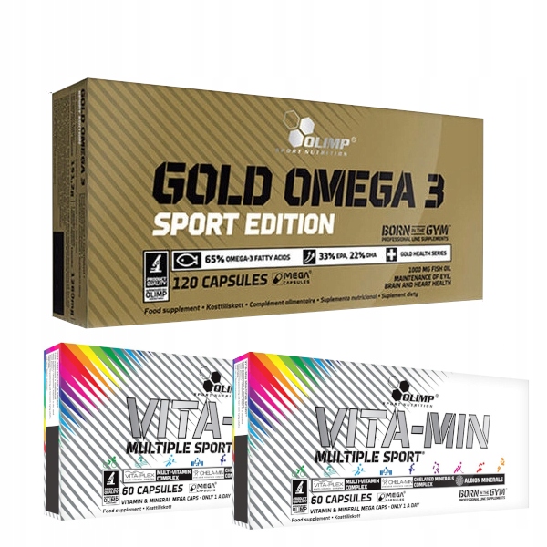 Olimp Gold Omega 3 + OLIMP VITA-MIN viac 240 K