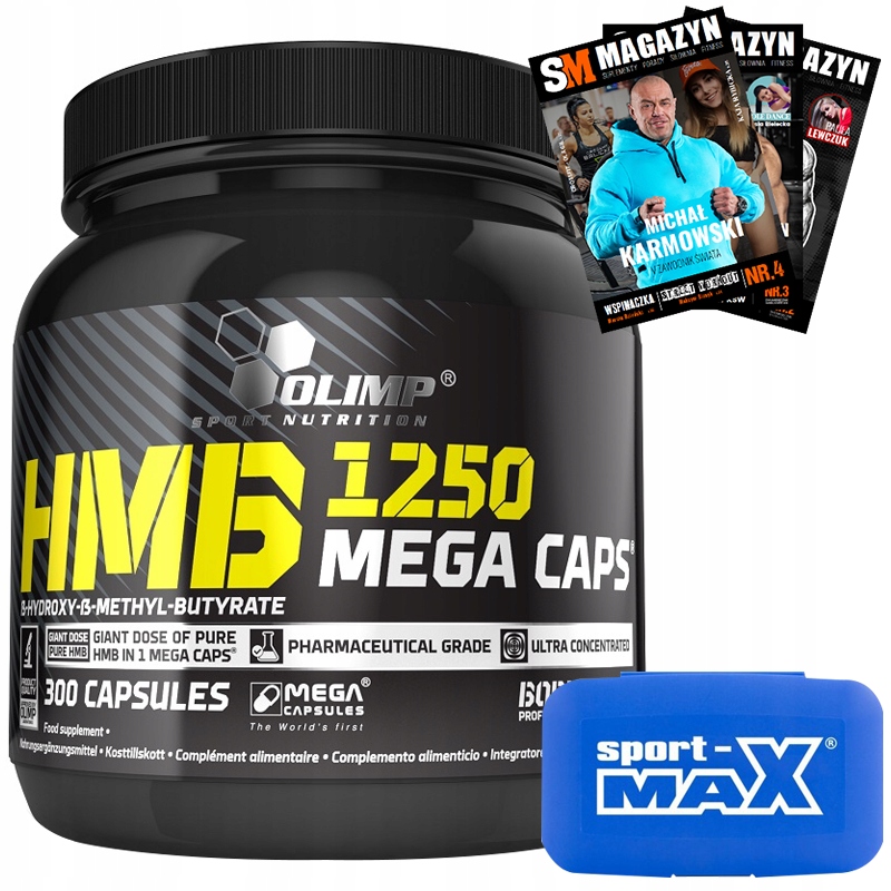 HMB - OLIMP HMB 1250 MEGA Uzávery 300 sily sily KAP