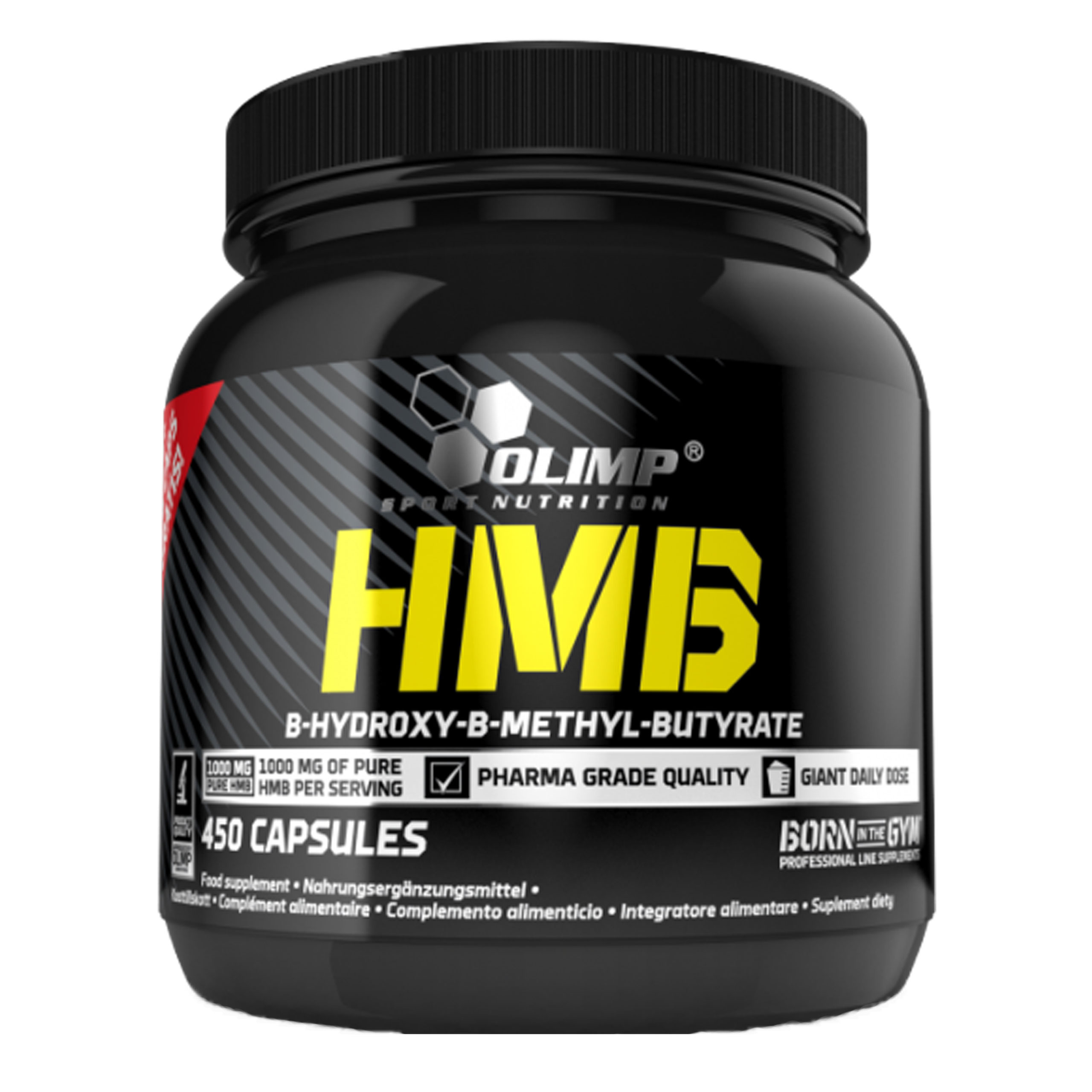 HMB - OLIMP HMB 450K bezvýnostňová svalová masová socha
