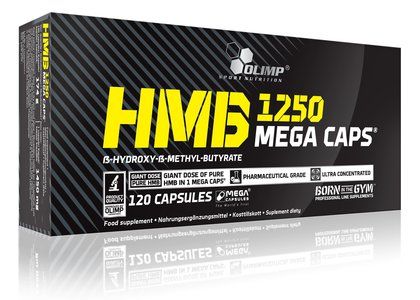 HMB - OLIMP HMB Mega čiapky 120 Kaqps Najväčšia dávka