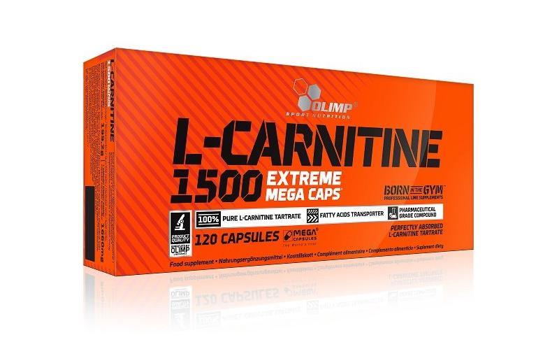 Spaľovač tuku - OLIMP L-CARNITINE 1500 EXTREME 60 kapsúl