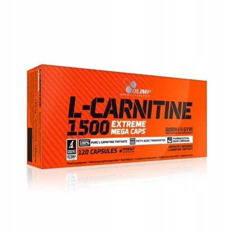 Spaľovač tuku - OLIMP L-Carnitín L-Carnitín 1500mg 120 horák