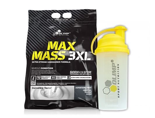 Gainer - OLIMP MAXMASS 3XL 6000g + SHACKER