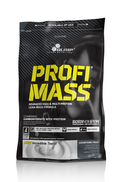 Gainer - OLIMP PROFI MASS 1 KG Čokoláda