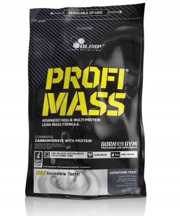 Proteín - OLIMP PROFI MASS 1000G ZIP FÓLIA Vanilka Proteín