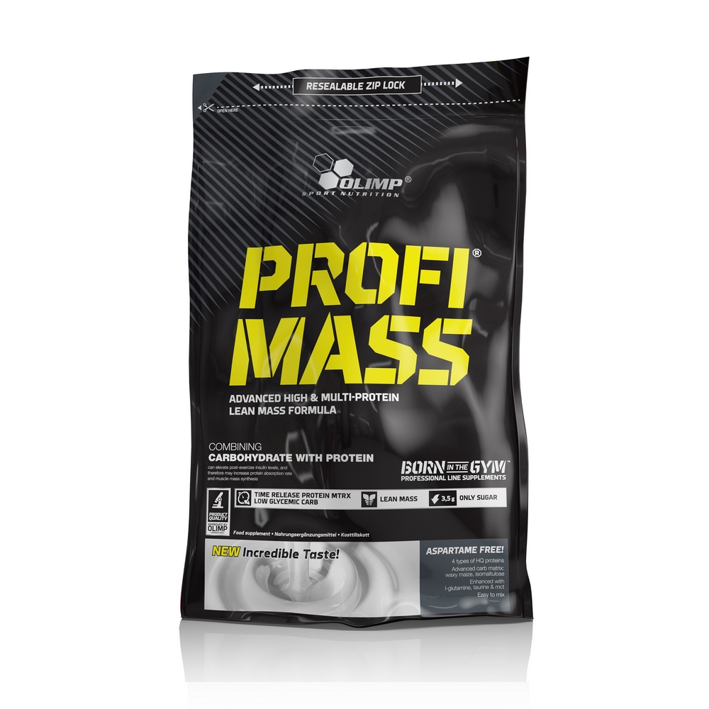 Proteín - OLIMP PROFI HMOTNOSŤ 1kg HROMADNE 50 SACHARIDOV 50 PROTEINOV