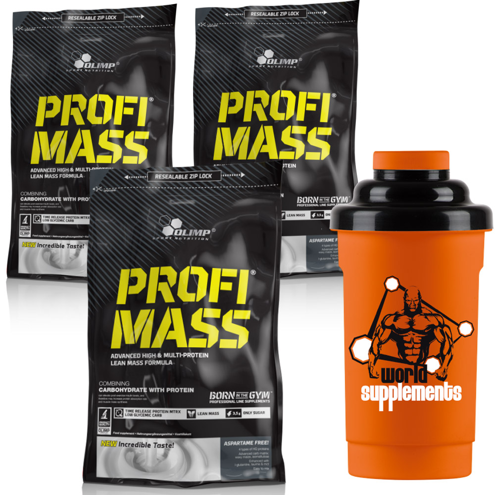 Gainer - OLIMP PROFI MASS 3000G BULLK GAINER proteín