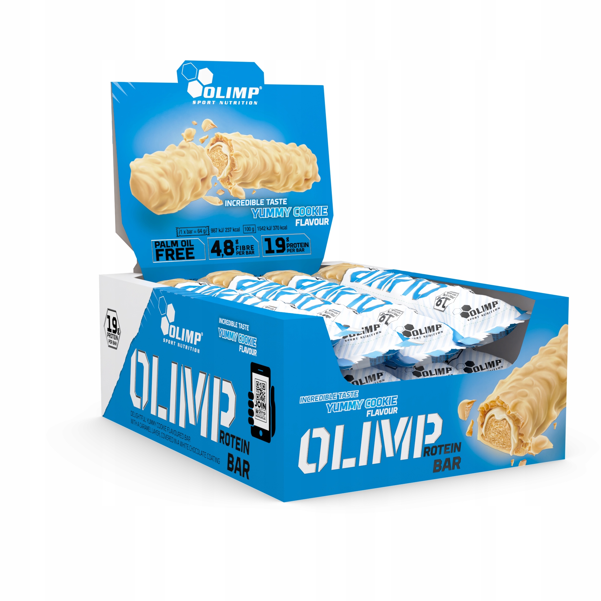 Olimp Protein Bar Baton Cookie 12 x 64g
