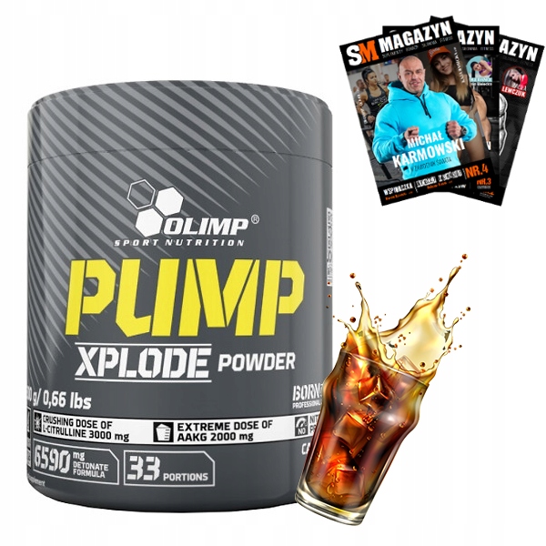 OLIMPOVÉ ČERPADLO XPLODE PRÁŠOK 300 g PREDCvičenie