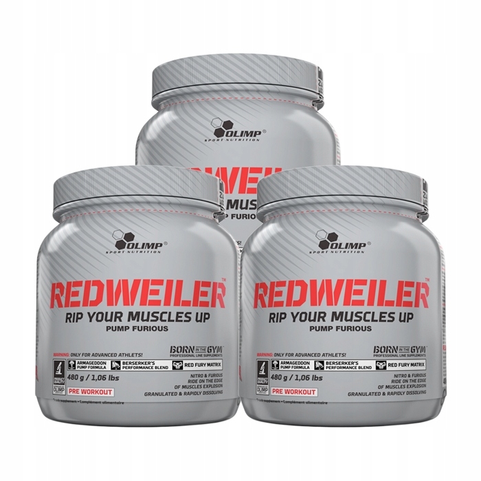 Olimp Redweiler 480g oranžový silný pre-okolo