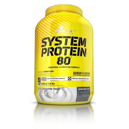 Proteín - OLIMP Protein System 80 2200g Srvátka WPC vaječný proteín