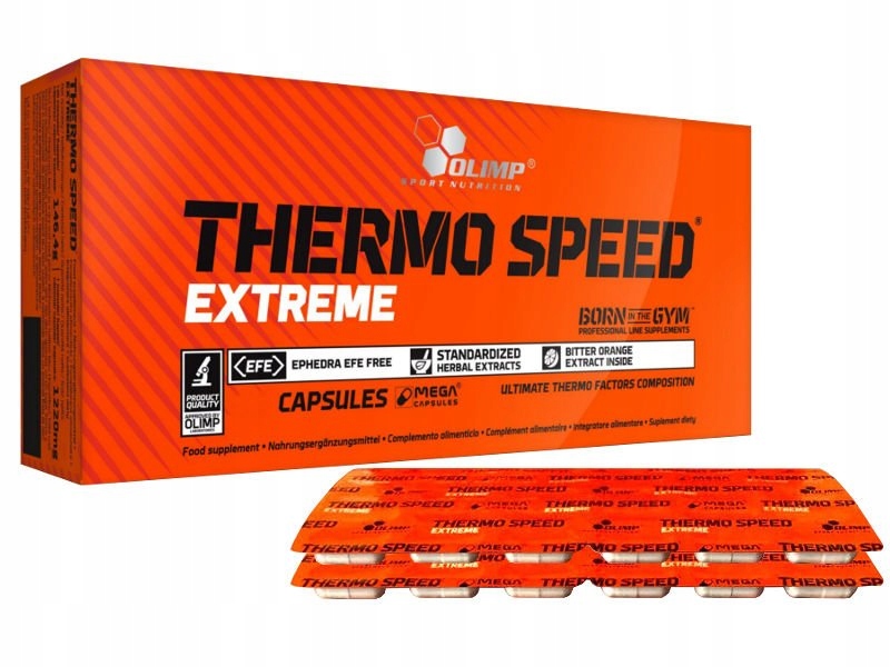 Spaľovač tuku - OLIMP THERMO SPEED EXTREME 120 SPP. + Vzorka zadarmo