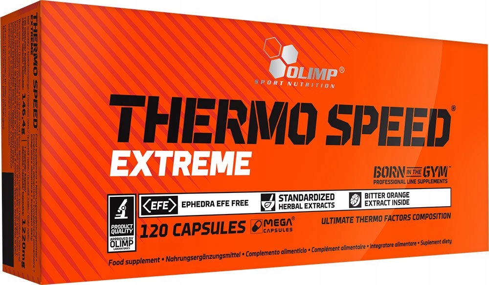 Spaľovač tuku - OLIMP THERMO RÝCHLOSŤ EXTRÉMNE MEGA CAPS 120K