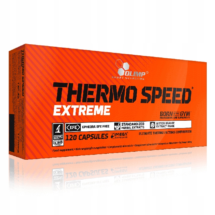 Spaľovač tuku - OLIPH THERMPERPEED THERMO RÝCHLOSTI Extrémne horák 120