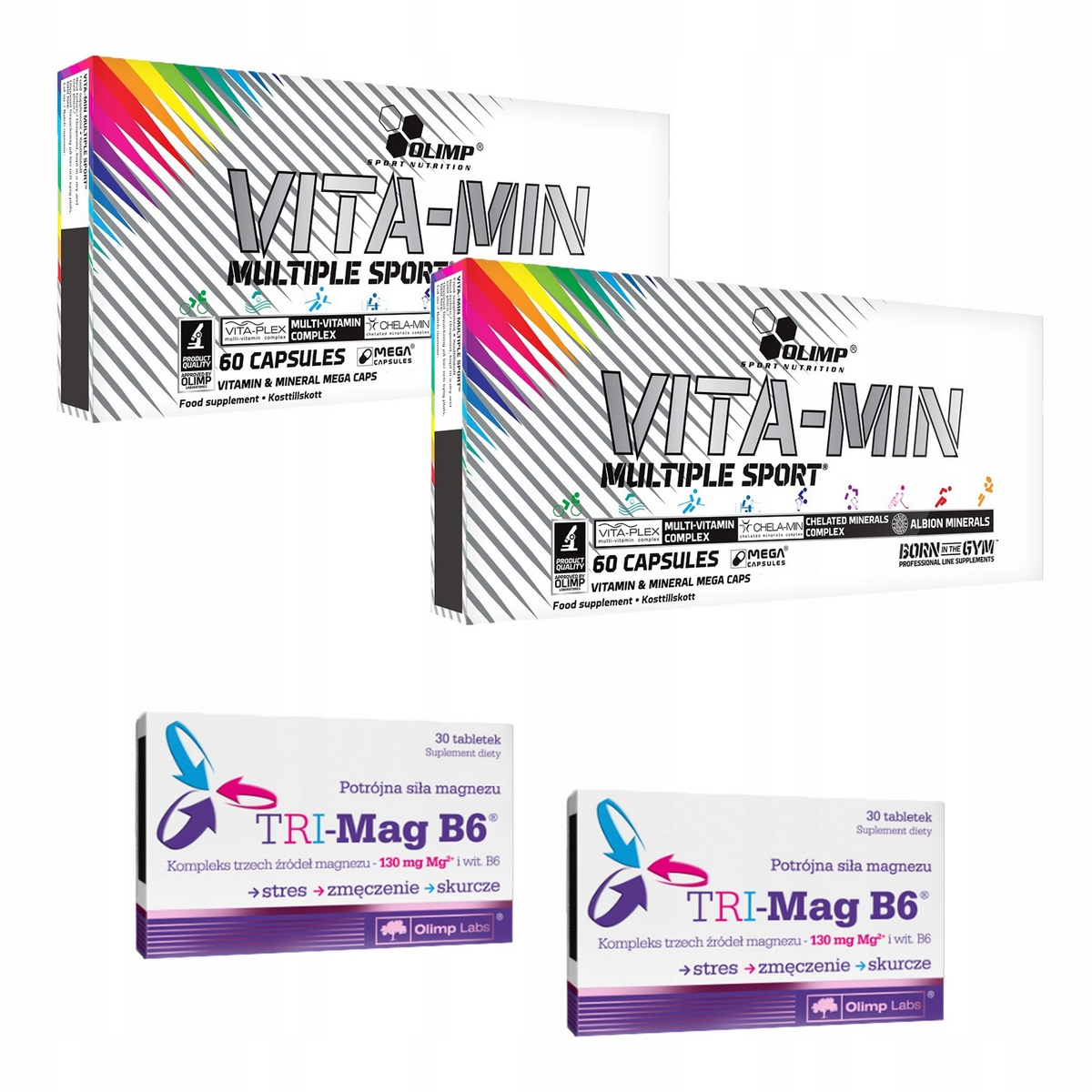 OLIMP VITA-MIN VIACOM 2X MULTIVIVITAMINE + MAGNEZ