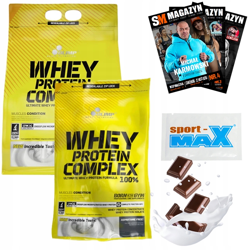 Proteín - OLIMP WHEY PROTEIN COMPLEX 2270g + 700g WPC PROTEÍN