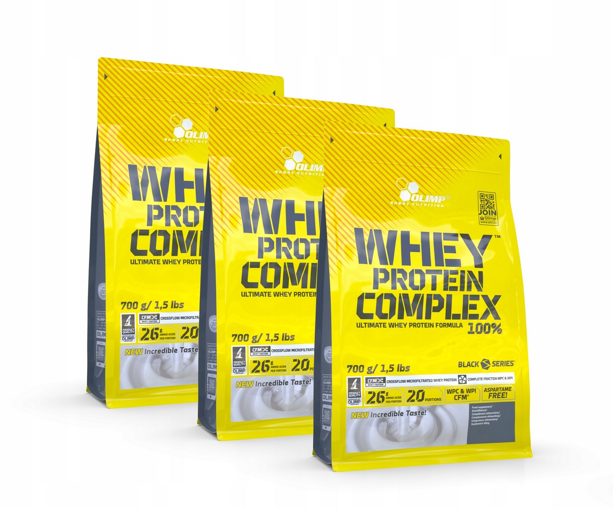 Proteín - Olimp Srvátkový proteínový komplex 3x700g Ovocný mix WPC