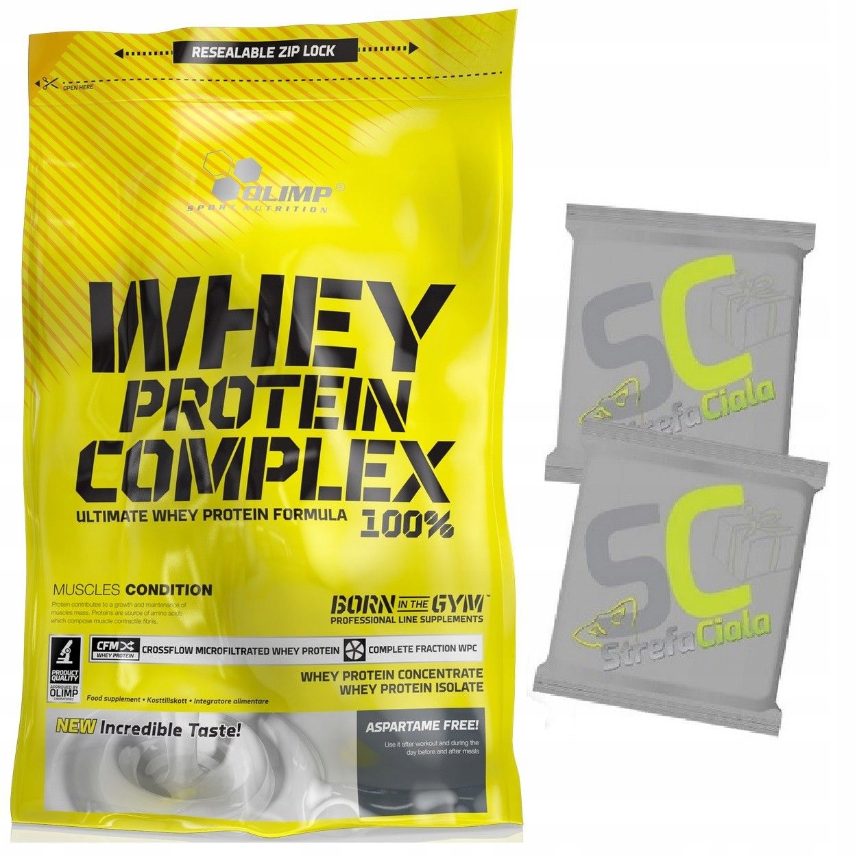 Proteín - Olimp Srvátkový proteínový komplex 700g WPC proteín WPI Jun