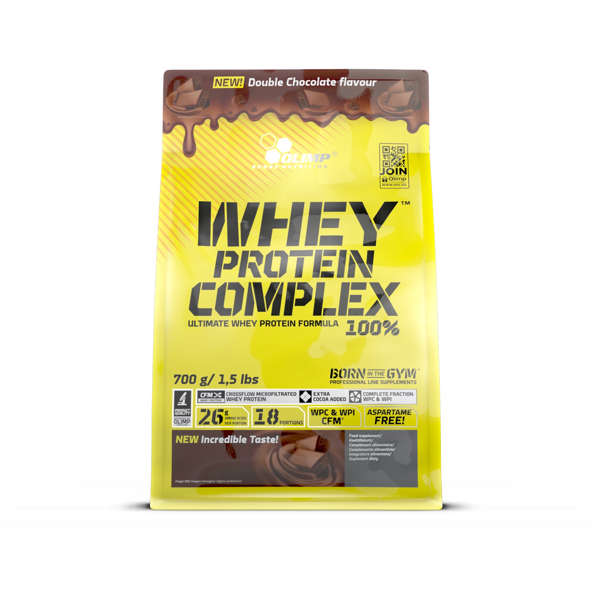 Proteín - OLIMP WHEY PROTEIN COMPLEX 700g dvojitá čokoláda