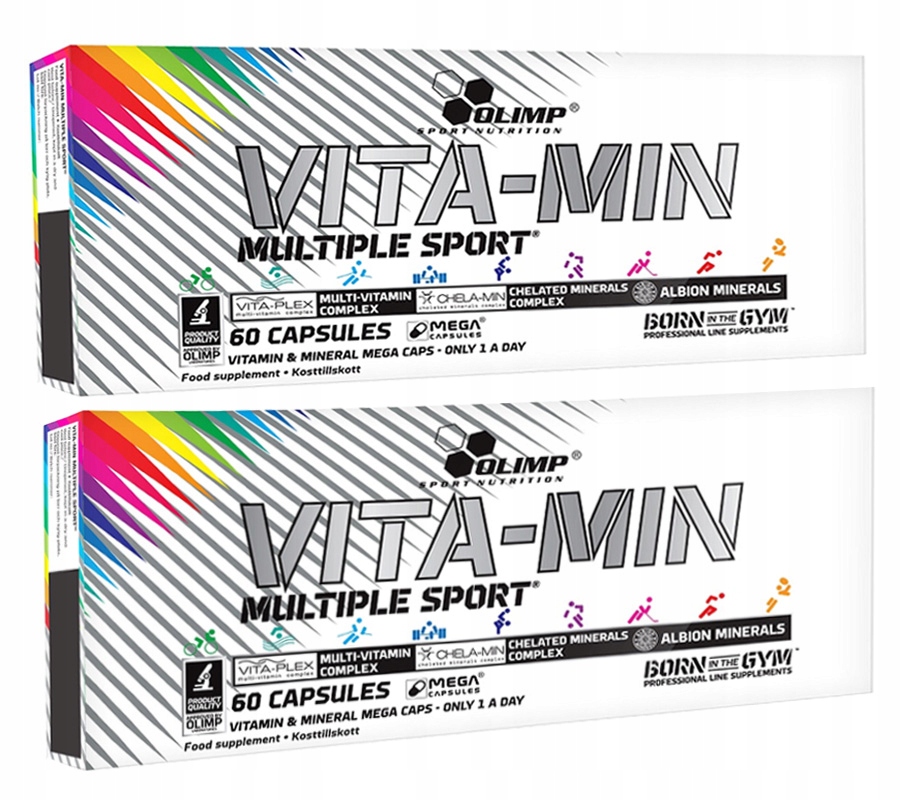 OLIMP VITAMIN VITA-MIN VIACEJ ŠPORTOVÉHO SPOTENIACH 120 Uzávery