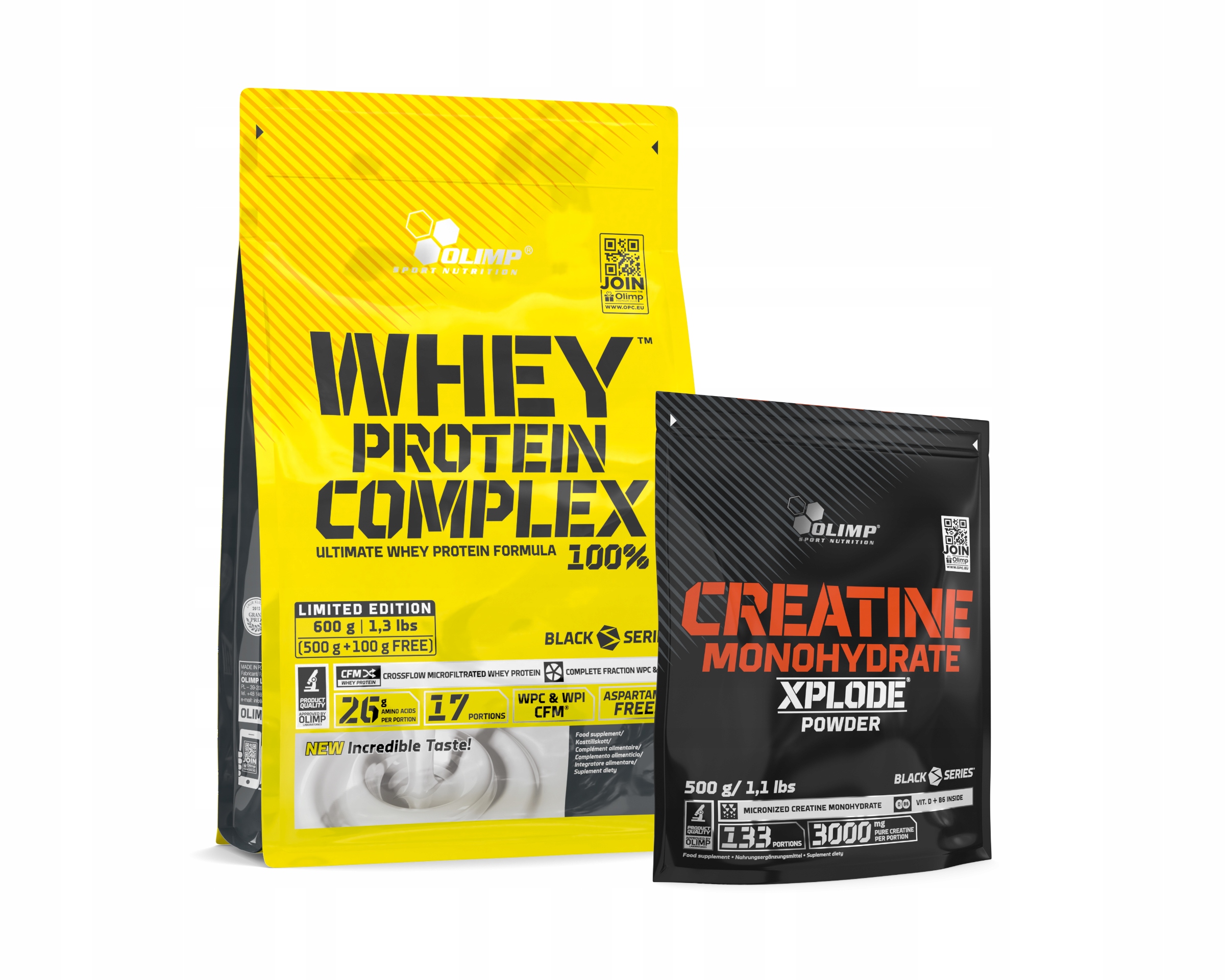 Proteín - Olimp WPC 700G + Kreatín Mono 500g Kreatín Proteín