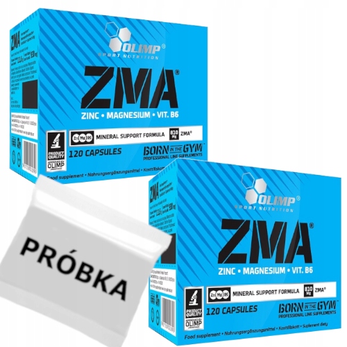 Testosterón - OLIMP ZMA 240 k DREAM ZINC MAGNESIUM WIT B6 + ZADARMO