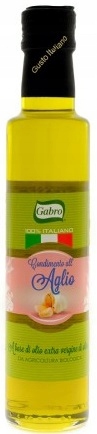 Olivový olej s cesnakom bio 250 ml gabro