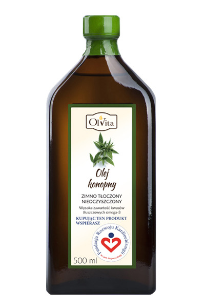 OLVITA HEMP OIL LISKED PRE SILA 500 ml