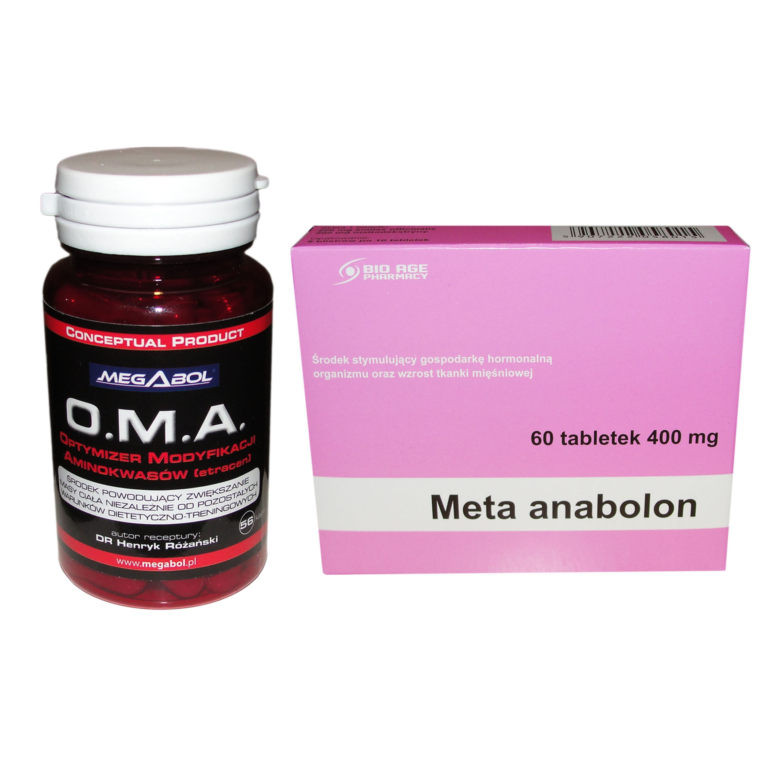 Testosterón - OMA + META METANABOL WINSTROL PROHORMON Výkonný